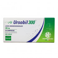 Купить Урсобил (Урсолизин, Урсодезоксихолевая кислота) 300 капсулы №20 в Курске